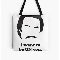 Ron Burgundy On You Tote Bag