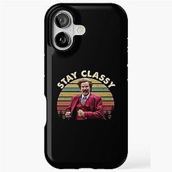 Stay Classy Ron Burgundy Anchorman iPhone Tough Case