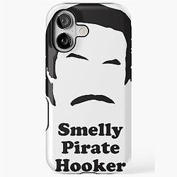 Ron Burgundy Smelly Pirate Hooker iPhone Tough Case