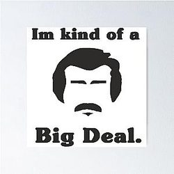 Ron Burgundy Poster