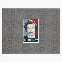Ron Burgundy Portrait Artwork Classic Jigsaw Puzzle