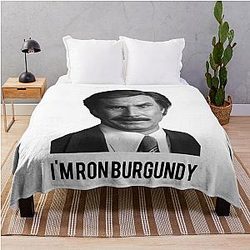The Conductor Program Anchorman Power Throw Blanket