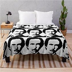 Ron Burgundy Throw Blanket