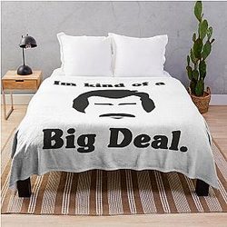 Ron Burgundy Throw Blanket
