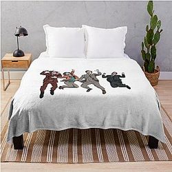 Ron Burgundy Anchorman Crew Throw Blanket