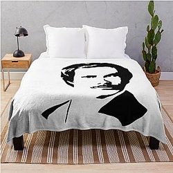 Ron Burgundy Throw Blanket