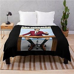 Anchorman Ron Burgundy Throw Blanket