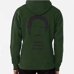 Ron Burgundy Great Odin's Hoodie