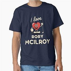 I Love Rory McIlroy Classic T-Shirt