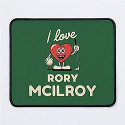 I Love Rory McIlroy Mouse Pad