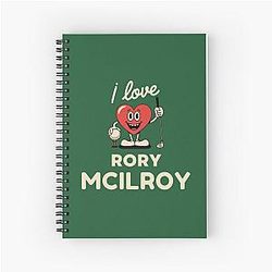 I Love Rory McIlroy Notebook