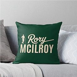 Rory McIlroy Throw Pillow