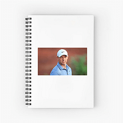 Rory Mcllroy Merch For Fans Rory Mcllroy Notebook
