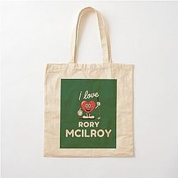 I love Rory Mcllroy Cotton Tote Bag