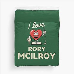 I Love Rory McIlroy Duvet Cover