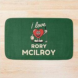 I Love Rory McLroy Bath Mat