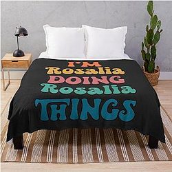Rosalia Retro Throw Blanket
