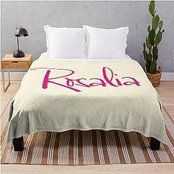 Rosalía Personalized Throw Blanket