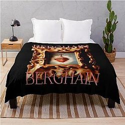 Rosalia - Berghain Baroque Throw Blanket