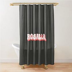 Rosalia Name Shower Curtain