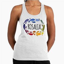 Rosalia Names for Wife Daughter and Girl Racerback Tank Top