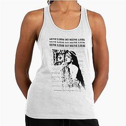 Seine Liebe ist meine Liebe, ich bewahre viele Dinge in meinem Herzen, auf Berghain - Rosalia Racerback Tank Top