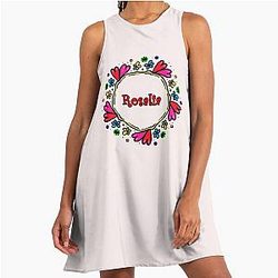 Cartoon Funk Rosalia A-Line Dress
