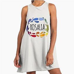 Rosalia Names for Wife Daughter Girl A-Line Dress