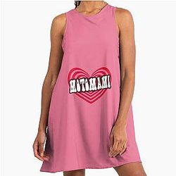 Rosalia Motorcycle Mommy A-Line Dress