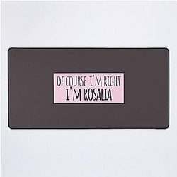 Of Course I'm Right Personalized Desk Mat