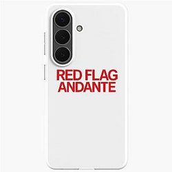 Rosalia LUX Red Flag Sticker Samsung Galaxy Case