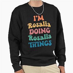 Rosalia Funny Retro Pullover Sweatshirt