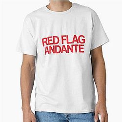Rosalia LUX Red Flag Classic T-Shirt