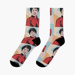 Rosalia de Castro - Pop Art Socks