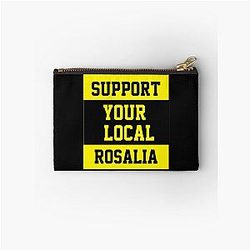 Support Your Local Rosalia Zipper Pouch