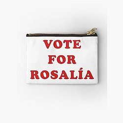 VOTE FOR ROSALIA Zipper Pouch