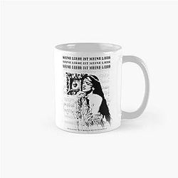 Seine Liebe ist Viele Dinge in meinem Herzen auf Berghain - Rosalia Classic Mug