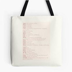 Rosalia - Motomami All Over Print Tote Bag