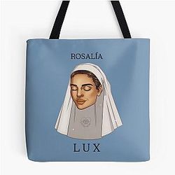 Rosalía fanmade art All Over Print Tote Bag