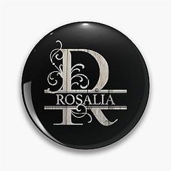 Rosalia Name Monogram Letter R The Rosalia Name Gift