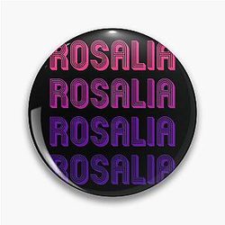 Rosalia - Retro Minimal Pattern Pin
