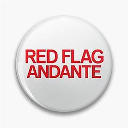 Rosalia LUX Red Flag Sticker