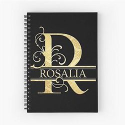 Rosalia Name Gift For Rosalia Spiral Notebook