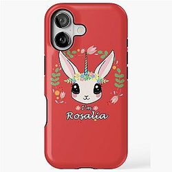 I'm Rosalia Unicorn Bunny iPhone Case