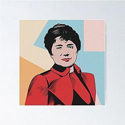 Rosalia de Castro - Pop Art Poster