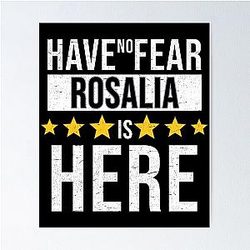 Rosalia Name - Gift For Rosalia Poster