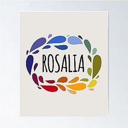 Rosalia Names for Wife Daughter and Girl Poster