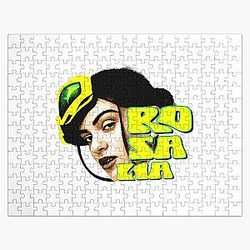 Rosalia - Pop Art Head Singer Spanish Jigsaw