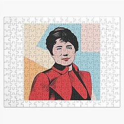 Rosalía de Castro - Pop Art Jigsaw Puzzle