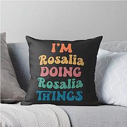 Rosalia Retro Throw Pillow